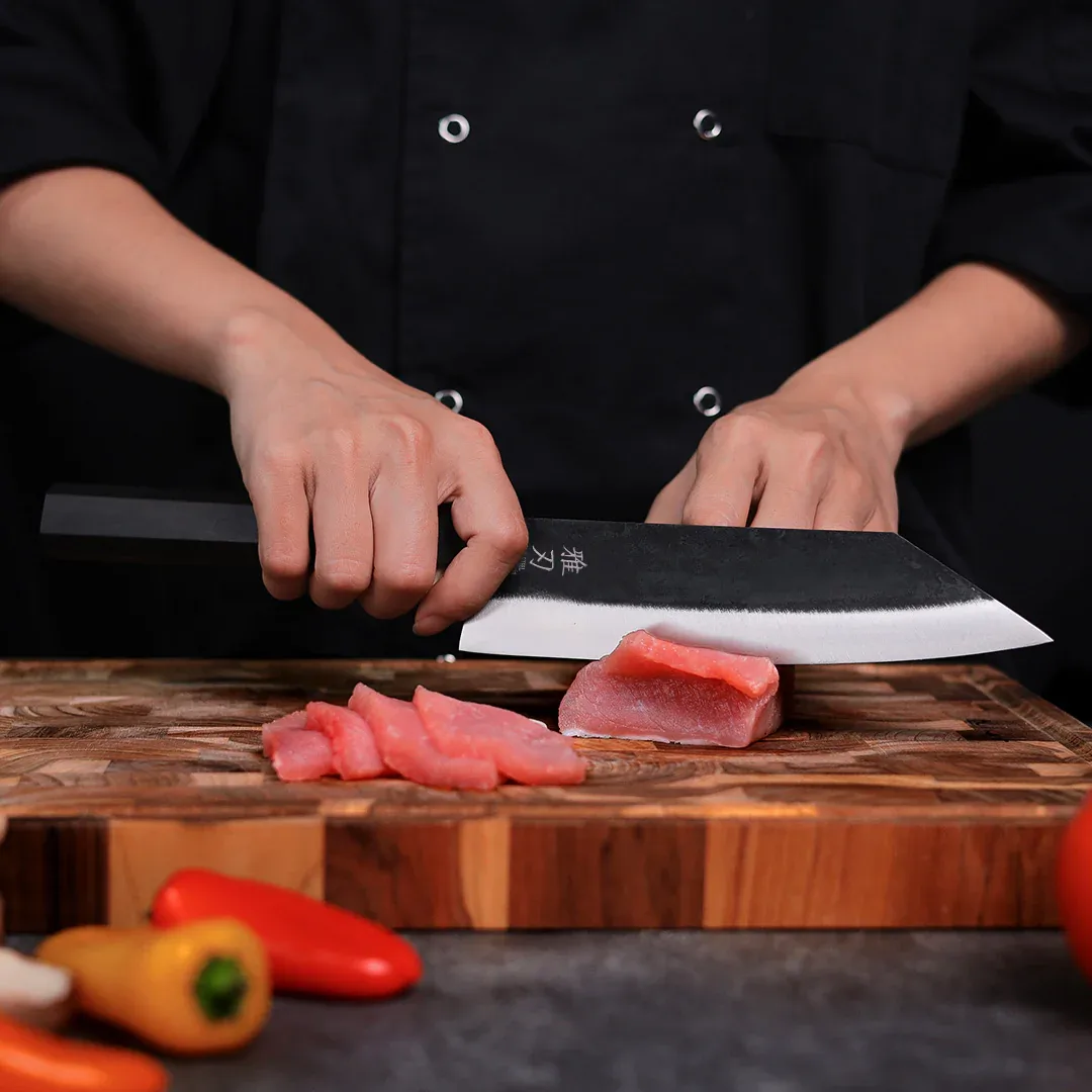 2‑Piece Everyday Essential Set | Japanese Kitchen Knives (Bunka + Nakiri) - Image 7