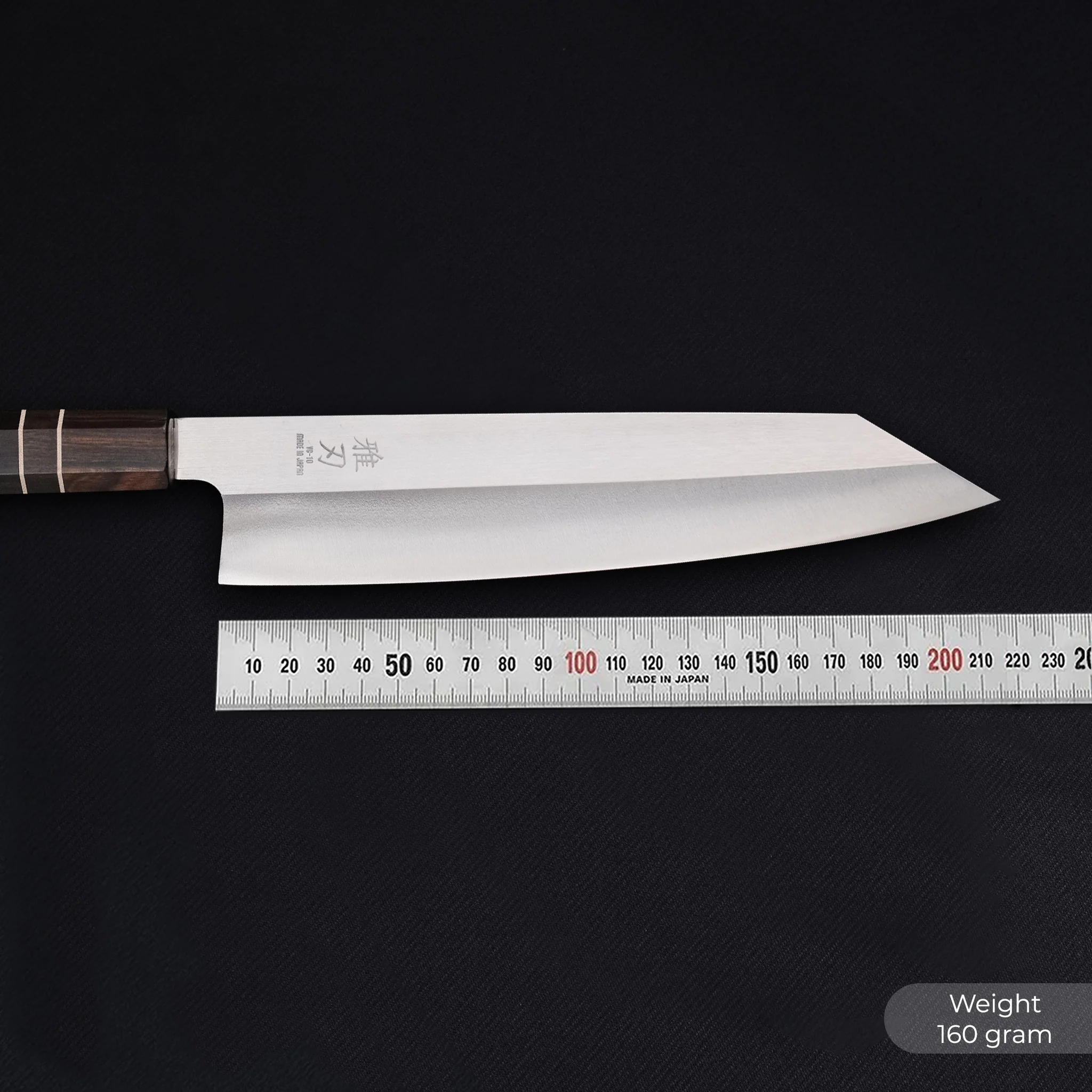 Bunka VG-10 Ebony Wood Handle Custom - Image 3
