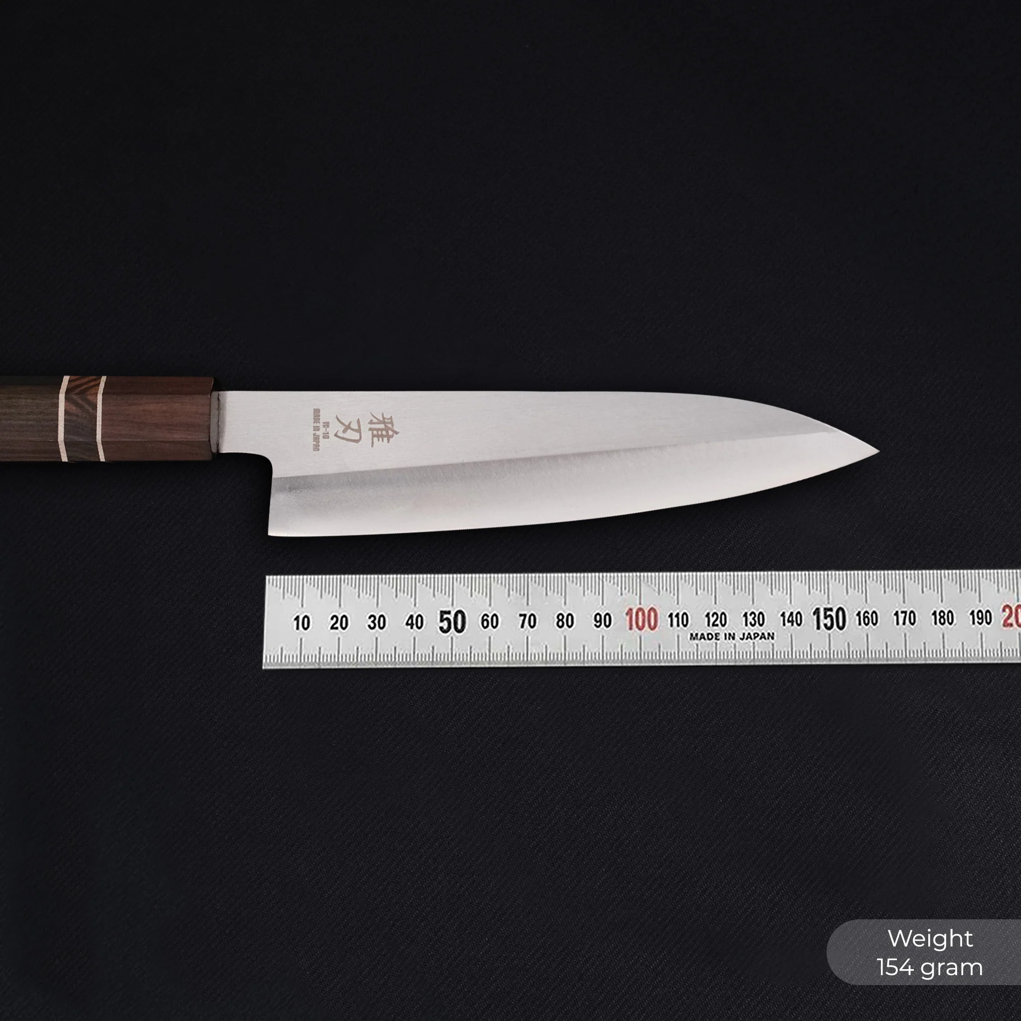 Gyuto VG-10 Ebony Wood Handle - Image 3