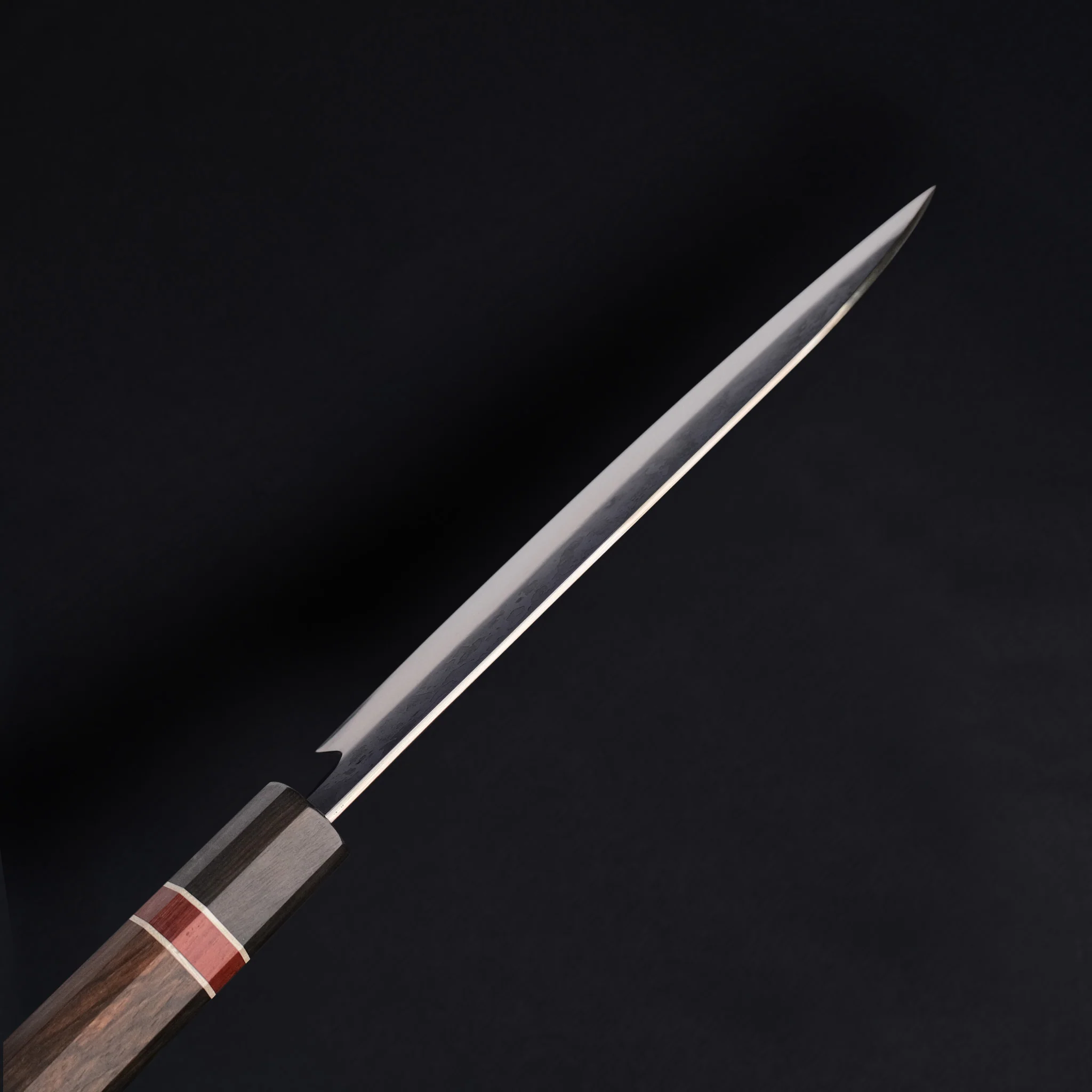 Honesuki Blue Steel Ebony Wood Handle 150mm/5.9in - Image 4
