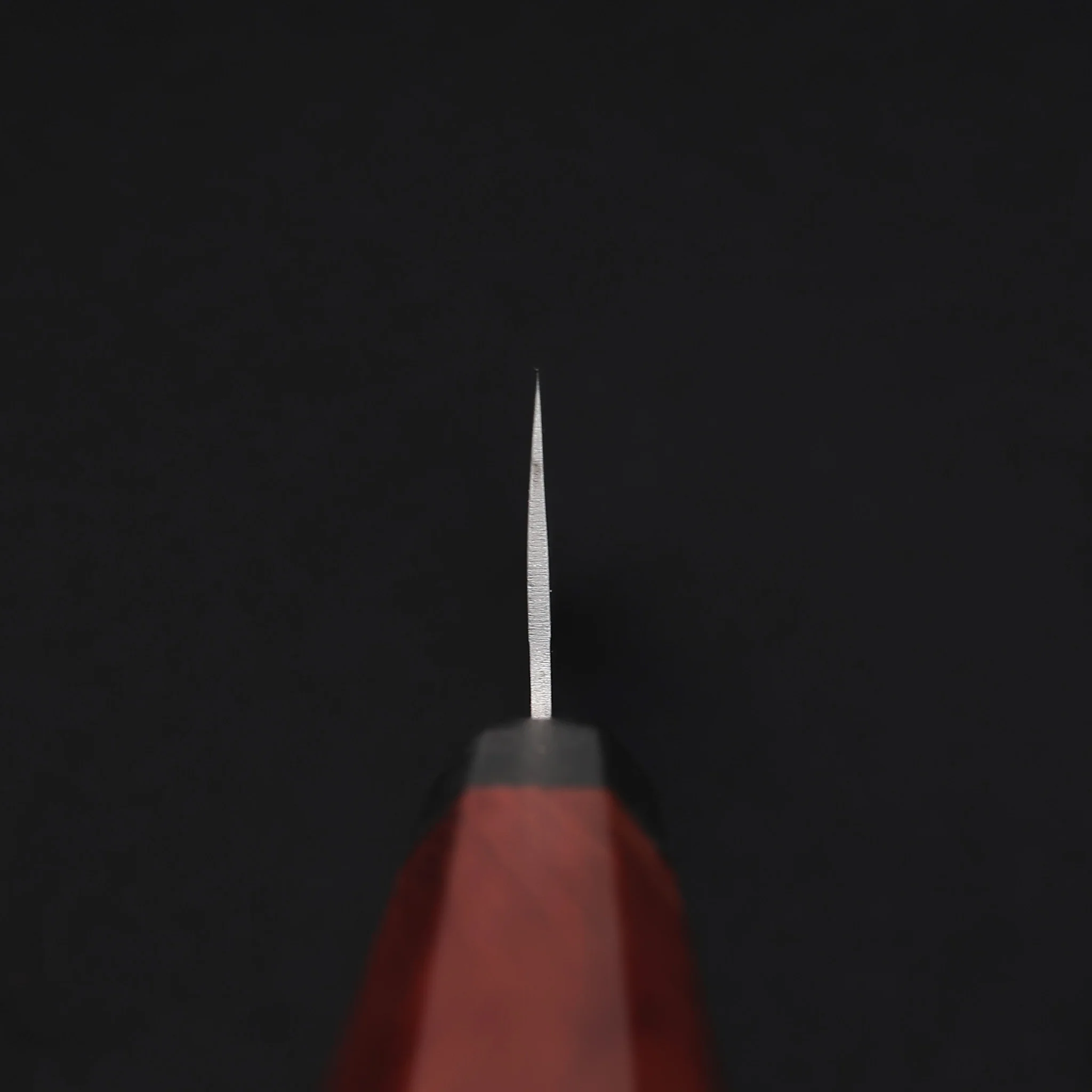 Honesuki Blue Steel Red Ebony Wood Handle 150mm/5.9in - Image 4