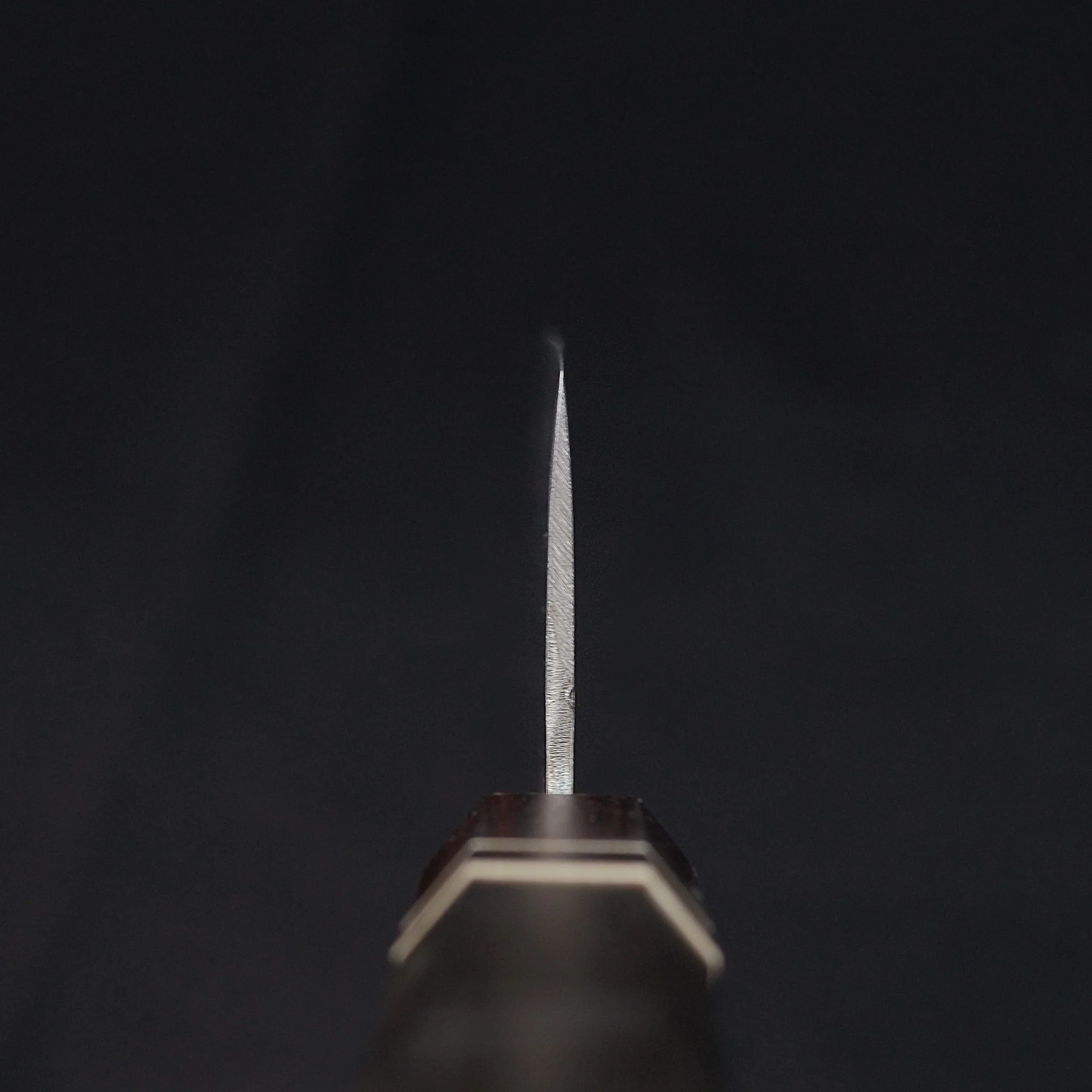 Nakiri VG-10 Ebony Wood Handle 180mm Custom - Image 4