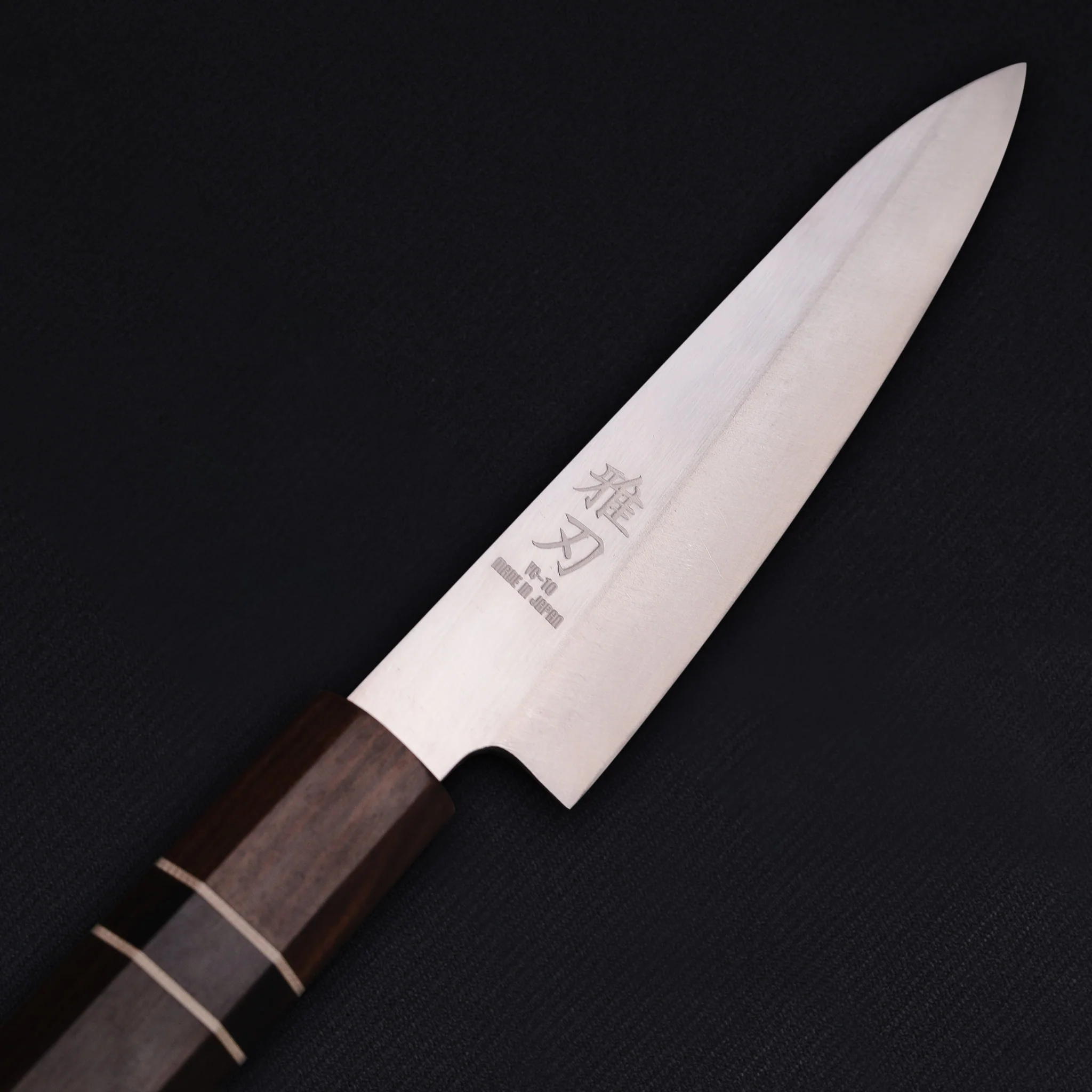 Petty VG-10 Ebony Wood Handle 140mm Custom - Image 3