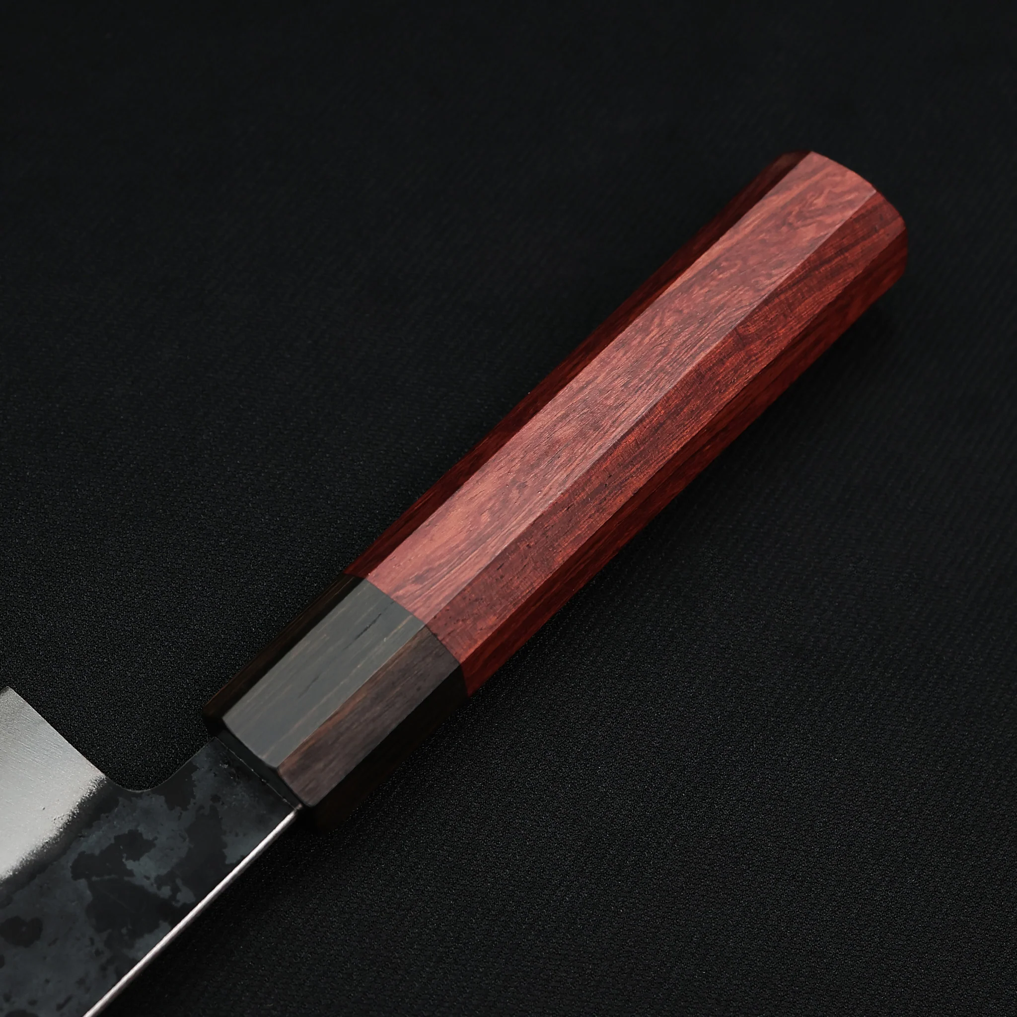 Essential 2-Piece Knife Set - Red Ebony Series (Gyuto + Nakiri) - Image 6